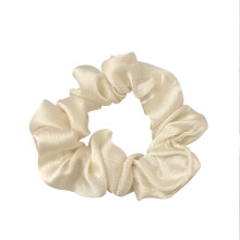 Luxury Satin Hair Scrunchies, No Crease Hair Ties with Soft Stretchy Band, Suitable for Many Occasions and All Hair Textures Including Thick or Thin