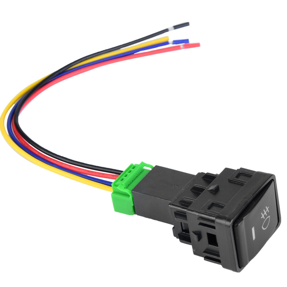Fog Lamp Push Button Switch With Led Background Illumination4pole12v Harness Upper Lower Indicators Premium Quality Japanese Vehicle Compatible 9448483707527
