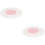 2Pcs Durable Cat Claws Grinding Pad Knitted Sleeping Mat Pink White 1