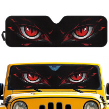 Jeep Wrangler Windshield Sun Shade UV-Blocking Heat Shield