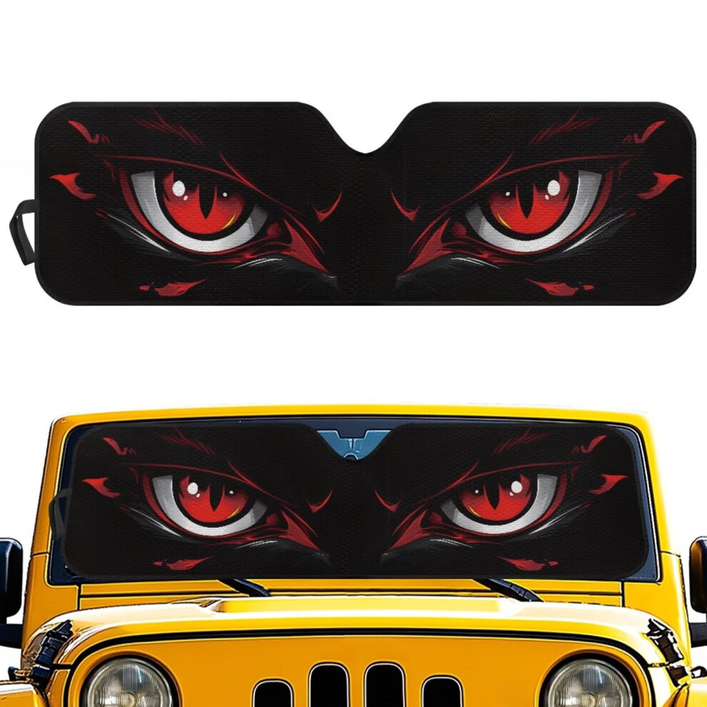 Jeep Wrangler Windshield Sun Shade Uv-Blocking Heat Shield 968604534164