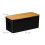 Cable Organiser Box with Bamboo Lid, Black 3