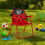 Kinder-Camping-Klappstuhl mit Tiermotiv 2
