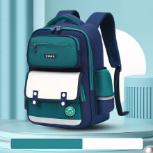 Backpack for School Lightweight Durable British Style Large Capacity Bookbag with Adjustable Padded Straps（Green）