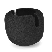 Microphone Mic Covers for ZOOM H2N Foam Black Handheld Mic Windscreen Microphone Foam Cover Perfect Pop Recording