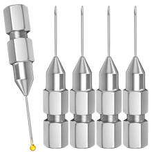 5-Piece Durable Grease Needle Nozzles Set – High-Hardness, Detachable, Compatible with Truck, RV, Sedan, Pickup
