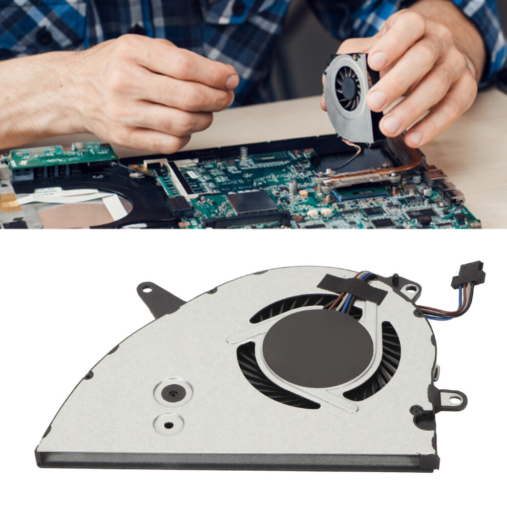 Cpu Cooling Fan 4Pin Dc5v 0.45A For Pavilion 15 Cs Cw L25584 001 Light 5041387231675
