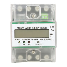 Cyfrowy miernik mocy z wyświetlaczem podświetlanym Monitor zużycia energii Przezroczysta obudowa Wyświetlacz LCD Wysoka precyzja Niskie zużycie