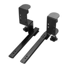 Adjustable Under-Desk Keyboard Drawer, Slide-Out Keyboard Holder Compatible with Most Desks