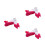 3Pièces Bébé Rose Coton Respirantes 2
