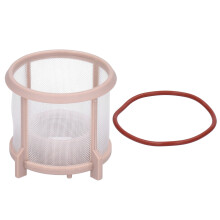 Whirlpool Dishwasher Pump Filter Replacement Flexible ABS Plastic Fine Mesh Screen Remove Food Particles Prevent Drain Clogging Maintain Peak