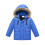Jongens winterparka met capuchon, blauw, maat 130 1