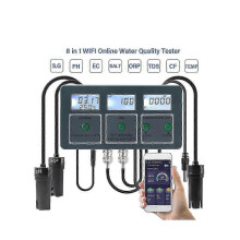 Advanced Water Quality Monitor for pH EC Salt ORP TDS CF Temp in One Device