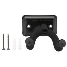 Wall Guitar Mount Hooks Stand Rotatable Neck Universal Compatibility Stainless Steel Material Soft Sponge Cover Easy Installation Space Saving Tool