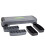 Aerobic Step Platform, Verstelbare Hoogte, Grijs-Zwart 5