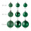 Weihnachtsschmuck-Set, 100-teilig, 10 Designs 3