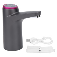 USB-Wasserpumpe mit Ladefunktion für 5-Gallonen-Flaschen, einfache Installation, umweltfreundliches und robustes ABS-Material, schnelles Pumpen.