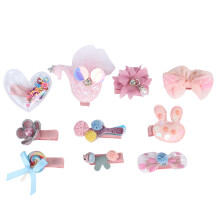 Décorations pour cheveux douces et confortables pour filles, pinces à cheveux résistantes au design attrayant et aux couleurs vives, accessoires