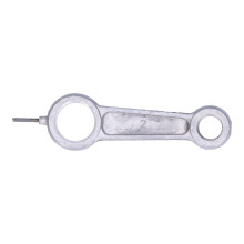 Sandblasting Treatment Aluminum Connecting Rod Piston Connecting Rod Dimensional Tolerance CT6Level Standard Air Compressor Connecting Link Rod No