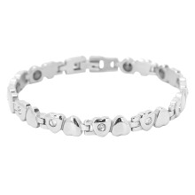 Stilvoller Magnettherapie-Schmuck für Damen, leistungsstarke Neodym-Magnete mit verstellbarer Passform, hypoallergenes Edelstahl-Design zur