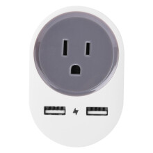 Safe And Reliable European Power Adapter USB C Charging Ports Multi Purpose Power Adapter