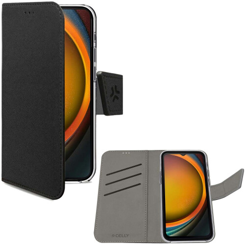 Wally Wallet Case Galaxy XCover 7 Schwarz