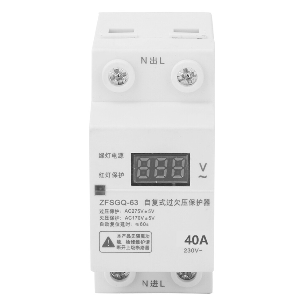 Factory Reset Function Voltage Stabilizer With Voltage Display, Over Voltage Under Voltage Detection And Automatic Reset For Stable And Long Lasting 9028731901978