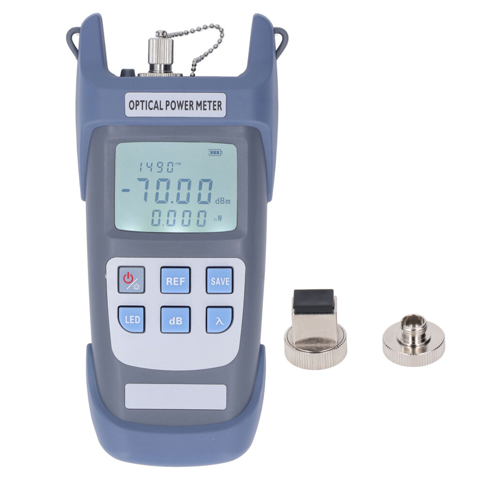Portable Optical Fiber Power Meter Universal Interface High Accuracy Fiber Optic Power Meter Automatic Shutdown Backlight Selection Professional 9551475328157