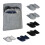 Felt Guest Slippers Set with Bag, Non-Slip Soles 8