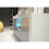Sideboard Aurora 145cm - White & Grey Gloss Doors and LED Lights 3