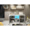 Sideboard Aurora 145cm - White & Grey Gloss Doors and LED Lights 6