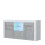 Sideboard Aurora 145cm - White & Grey Gloss Doors and LED Lights 8