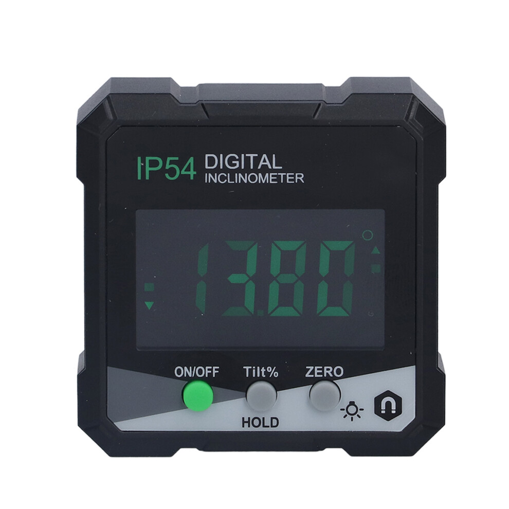 Inclinometer Digital Angle Finder, Digital Angle Gauge With Magnetic Base High Accuracy Measuring Tool For Woodworking Backlit Display Absolute 9028731894850