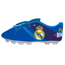 Federmäppchen mit Fußballschuhen von Real Madrid, robust und geräumig