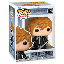 Kingdom Hearts Roxas Actionfigur mit Schlüsselschwertern