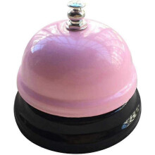 Counter Bell Table Bell Service Bell Reception Table Bar Hotel Reception Counter Kitchen Company Toy School Game And Desk (pink)