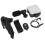 Vlogging Equipment Bundle for Influencers with Adjustable LED Light Microphone Tripod and Bluetooth Remote, Universal Smartphone Holder for Stable 1