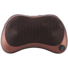 Back Massager Pillow With Heat, Ergonomic Design For Neck And Shoulder Pain Relief, 20D Simulation Deep Tissue Massage Cushion For Home Office And