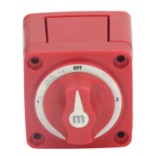 Battery On Off Switch Waterproof Battery Switch Make Before Break Design High Current Rating Easy Installation Marine Battery Switch Dust Resistant
