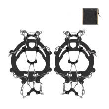 Ice Snow Traction Cleats Stainless Steel Spikes Chains 1
