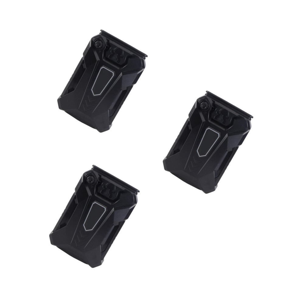 3Pcs Slim Laptop Cooling Fan Adjustable Noise-Reducing Cooler Black 3711399402722