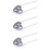3Stk Urnen Schmuck Kette Silber Anhänger 7