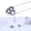 3Stk Urnen Schmuck Kette Silber Anhänger 9