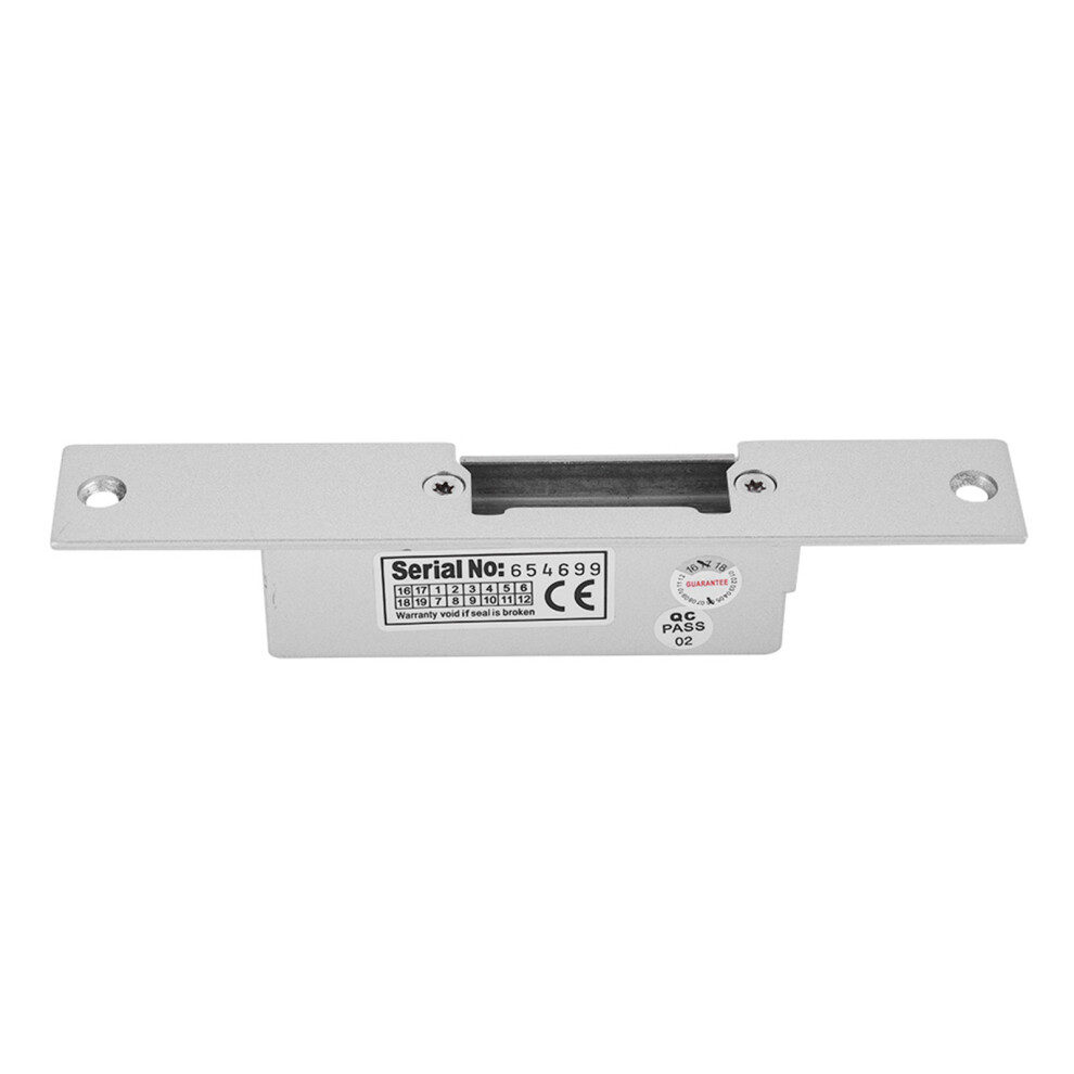 Power Off Unlock Electric Locks, Door Access Control Electric Strike Lock Nc No Cathode Can Withstand Thrust Shock Magnetic Lock For Wood Metal Door 9448483710558