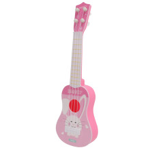 Anfängerfreundliches Gitarrenspielzeug für Kinder, robustes Klangspielzeug zur Förderung der Hand-Augen-Koordination, ansprechendes Design, aus