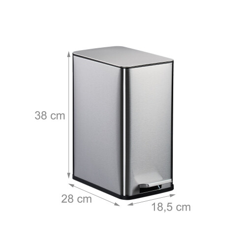 Pedal Bin 10L - Soft-Close, Hands-Free Disposal 2