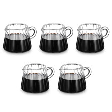 5St Glazen Roomkan, Veelzijdig - En Koffiekannetje, Transparant