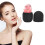 Ice Face Roller 2pcs Silicone Black 100ml x 2 Wave 5
