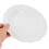 2Pcs Ceramic White Round Serving Platters Decorative Snack Cake Plates 10