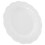 2Pcs Ceramic White Round Serving Platters Decorative Snack Cake Plates 11